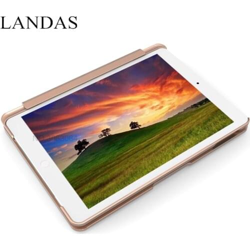 Landas For iPad Pro 9.7 Keyboard Case Aluminum Alloy Slot Cover For iPad Air 1 Case Keyboard Bluetooth Backlit For iPad 9.7 Inch