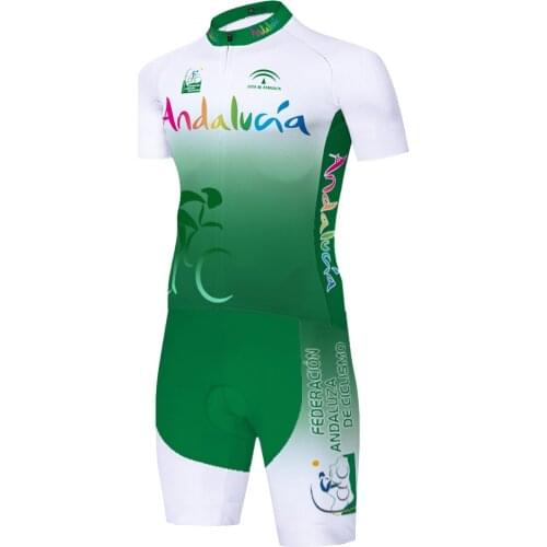 ANDALUCIA cycling skinsuit 2021 bicycle jumpsuit spandex triathlon suit Spainish cycling wear unisex