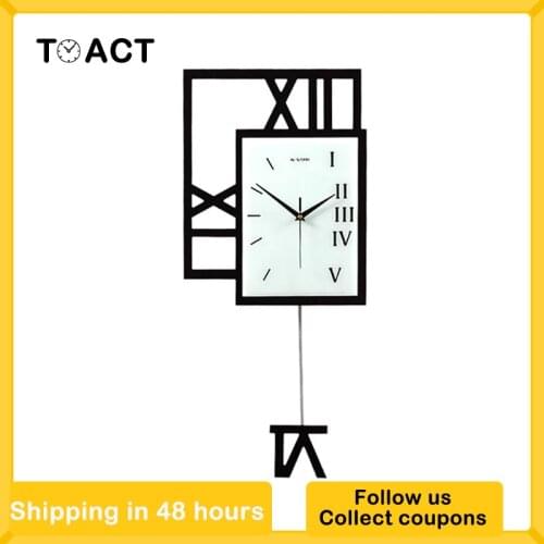 Big Size Swing Wall Clock Watch Home Living Room Large Wall Clock Study Room Fashion Decoration