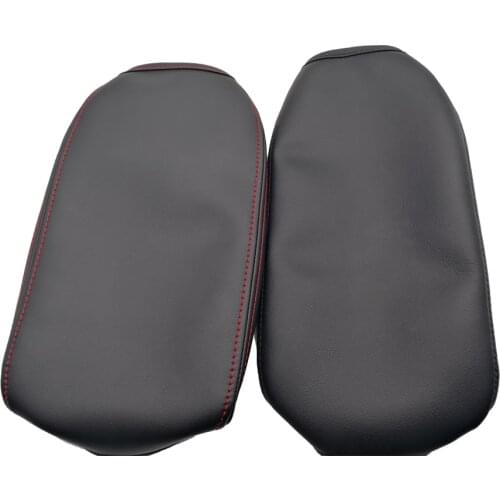 For Skoda Octavia A7 Mk3 Car Armrest Box Cover Center Console Cushion Hand Pad Handrail Box Pad Soft PU Leather Increased Pad