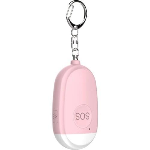 Self Defense Alarm 130dB Women Security Protect Alert Personal Safety Scream Loud Keychain Alarm Emergency USB Charging Alarm