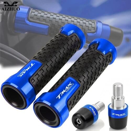 TMAX 560 Motorcycle 7/8" 22MM Handlebar Hand Grips Handle Bar End Cap FOR YAMAHA Tmax560 T-MAX560 Tmax T-MAX 2019-2021 2020 2018