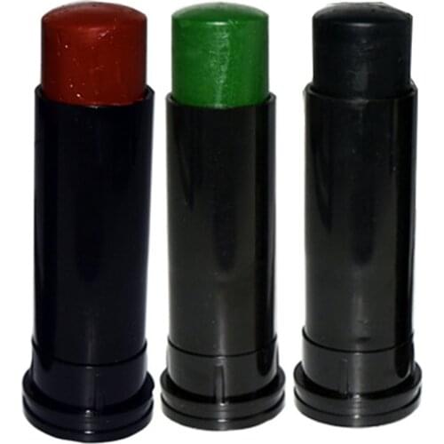 3pcs Woodland Camouflage Oil Suit Body Face Paint Tube Stick Outdoor Field Makeup Camo Color Cream