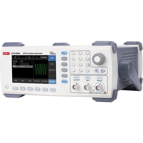 UNI-T UTG1005A function / arbitrary waveform generator 5MHz sine wave output signal