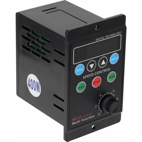 400W AC220V Multifunctional Motor Speed Controller Motorspeed Regulator Controller Display Rate Target Value Settable