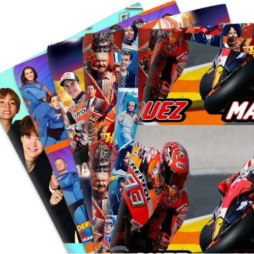 50*145cm Car Movie Polyester Cotton Fabric For Tissue Sewing Quilting Fabrics Needlework Material DIY Handmade