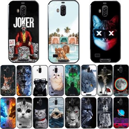 For Blackview BV9600 Pro Case Wolf Silicon TPU Fundas for Blackview BV9600E Cat Animal Shell Bag Housing Phone Cases