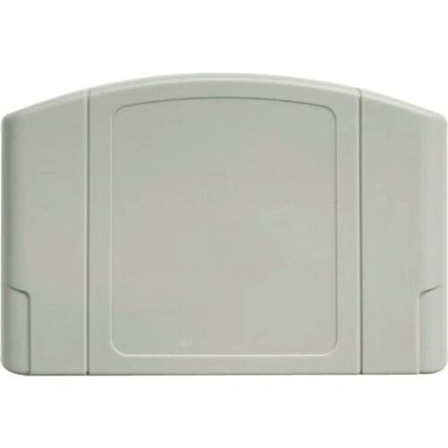 H 10pcs Gray Housing Case Cartridge Card Shell Cover For Nintendo 64 N64 with Steel Shield & 2pcs 3.8mm security screws