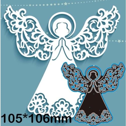 Metal Cutting Dies Beautiful Angel 1 New Scrapbook Decoration Template Embossing DIY Paper Card Craft