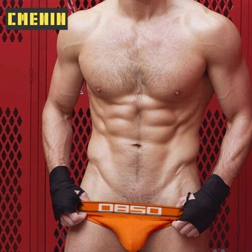 Fashion Cotton Gay Panties Jockstrap Mens Briefs Comfortable Innerwear Sexy Man Underwear Brief Men Underpants Gaysex BS3133
