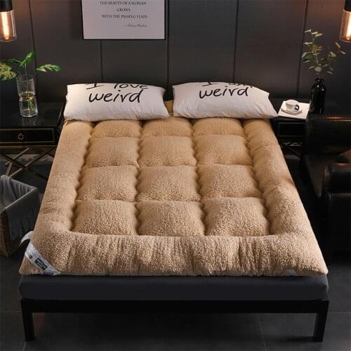 Floor Foldable Mattress Tatami Bedroom Furniture Orthopedic Mattress Thicken Keep Warm Stereoscopic Dormitory Household ZJJ035