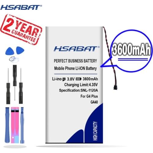 New Arrival [ HSABAT ] 4800mAh GA40 Replacement Battery for Motorola Moto G4 / G4 Plus XT1625 XT1622 XT1644 XT1643 SNN5970A