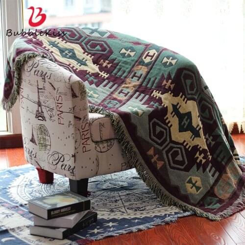 Bubble Kiss American Style Blanket Cotton Knitting Blankets For Beds Home Sofa Throw Blanket Office Siesta Blankets Hot Sale