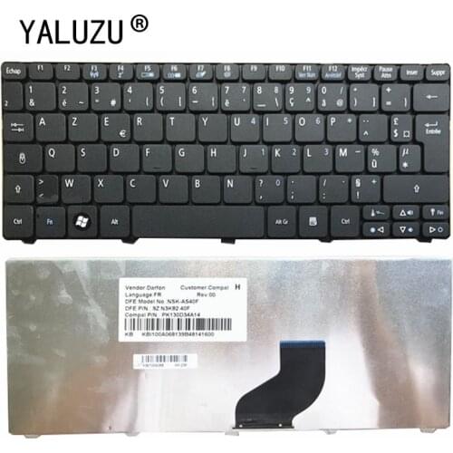 FR Layout Keyboard FOR Acer Aspire One D255 D255E 522 D257 AOD257 D260 D270 AOD260 AO521 AO532 AO533 532 532H