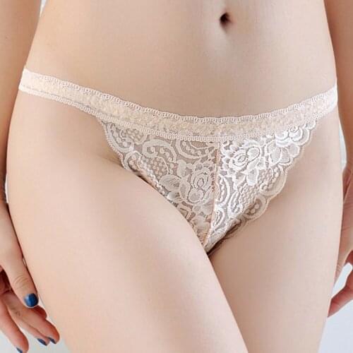 Panties women g-stings & thongs sexy lingerie transparent lace underwear girls lovely bow bragas XXS-L 3326
