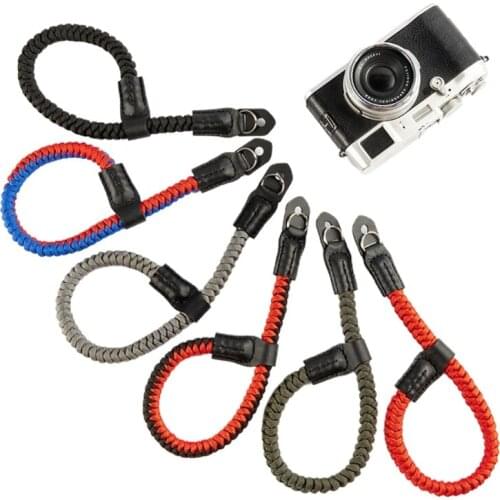 Tough Nylon Rope Camera Wrist Strap Hand Strap Belt D08A