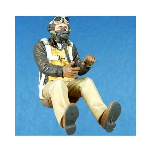 1/32 scale WW2 US Pilots (including 2 head) WWII Resin Model Kit figure Free Shipping