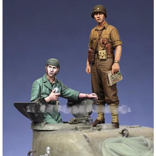 1/35 Resin Model Figure GK, Unassembled and unpainted kit