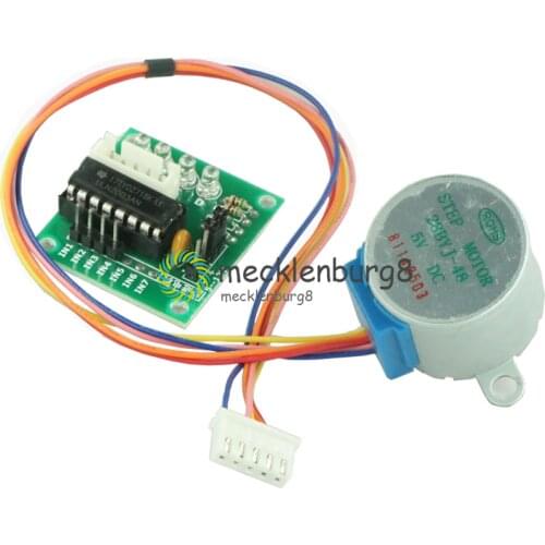 1Set 5 Line 4 Phase 5V Stepper Motor 28BYJ-48 + Drive Test Module Board ULN2003 Stepping Driver 28BYJ-48-5V