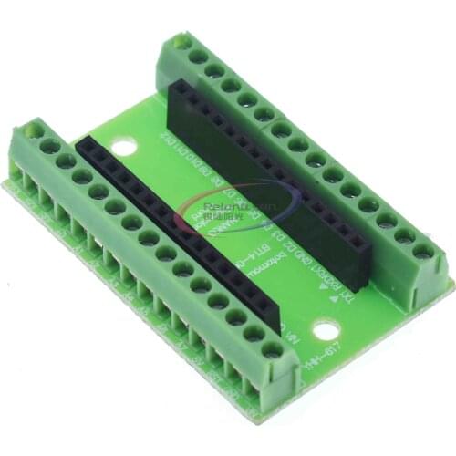 1Pcs Standard Terminal Adapter Board for Arduino Nano V3.0 AVR ATMEGA328P ATMEGA328P-AU Module 100% Original