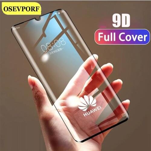 2pcs 9D Full Cover Tempered Glass for Huawei P20 30 Pro P10 Lite Screen Protector for Huawei Mate 20 Pro P10 New Protective Film