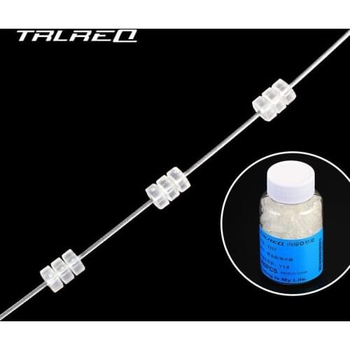 200 Pcs Mountain Bike Shift/Brake Inner Cable Octagonal O-ring Silica Gel O Ring Seal Washer Iamok Bicycle Parts