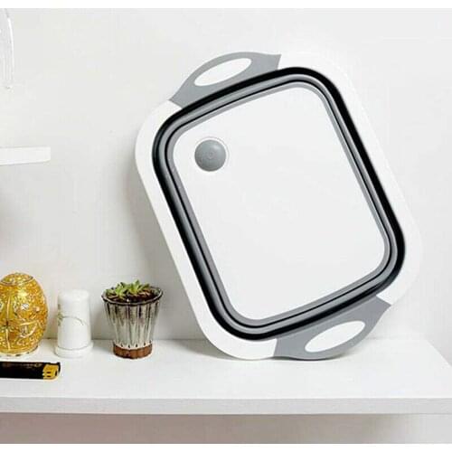 2021 Household Folding Wash Basin Portable Sink Foot Bucket Washbasin Plastic Foldable Basin Travel Outdoor Camp Basins