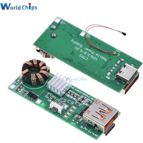 QC4.0 QC3.0 Type-C USB Fast Charger Module Double Way PD Mobile Phone Power Bank Quick Charge 5V 9V 4.5A 18W Phone Charge Board