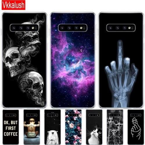 Case For Samsung Galaxy S10 Plus Case Silicon TPU Cover Phone Case For Samsung S10 Plus G975F S10 E SM-G973F