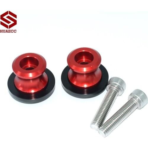 For Suzuki SV650S 1999-2003 2004 2005 2006 2007 2008 2009 2011 8mm Motorcycle Swingarm Spools Slider Swingarm Stand Screws Slide