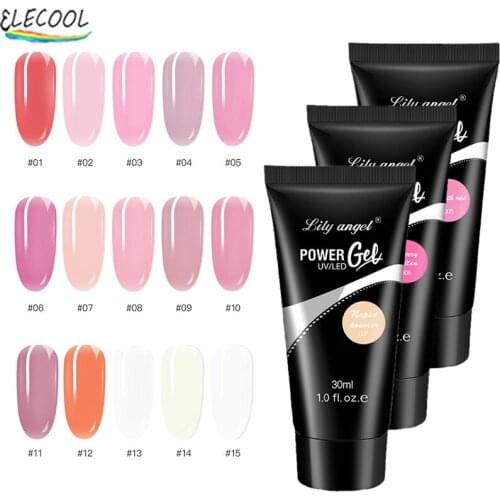 ELECOOL Nails Gel Polish Fall Winter Color Long Lasting Hybrid For Base Top Coat Soak Off UV LED Nail Art Gel Polish Varnishes