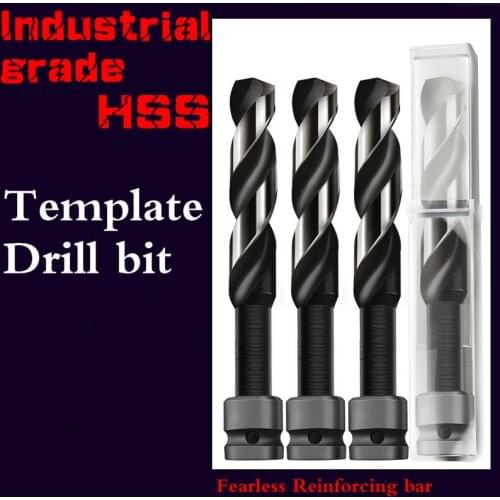 M14/M16/M18/M20/M22/M25 Electric wrench Special woodworking lengthening twist drill Template drill Wood perforating sleeve