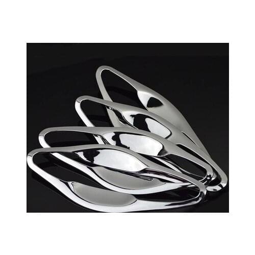 FUNDUOO For Hyundai Elantra 2012 2013 2014 New Chrome Car Door Handle Cup Bowl Cover Trim Sticker Free Shipping