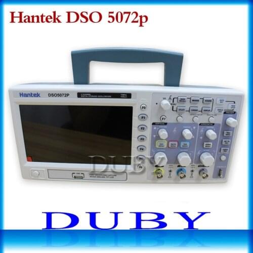 Hantek DSO5072P Digital Storage Oscilloscope 70MHz 2Channels 1GSa/s d Length 24K USB