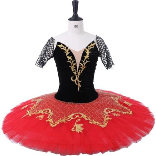 Classical ballet tutu Ballet dresses ballet costumes professional ballet tutus black Red Paquita Princess Kitri Don Quixote