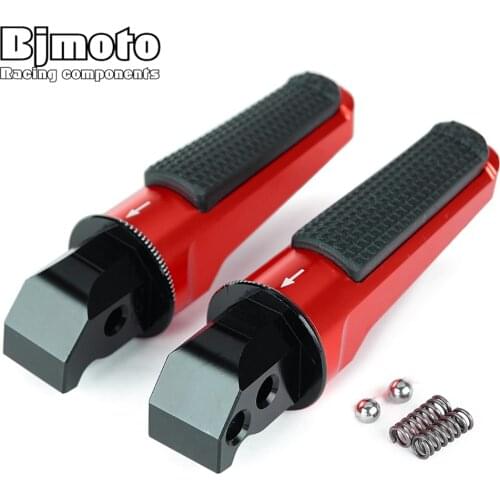CNC Motorcycle Foot Pegs Rear Passenger Pedal For HONDA CB600F HORNET CB1000R CBR600F CBR600RR CBR900RR CBR1000RR FIRE BLADE