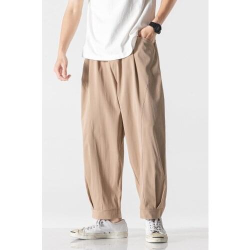MR.GOLDENBOWL Mens Summer Pants
