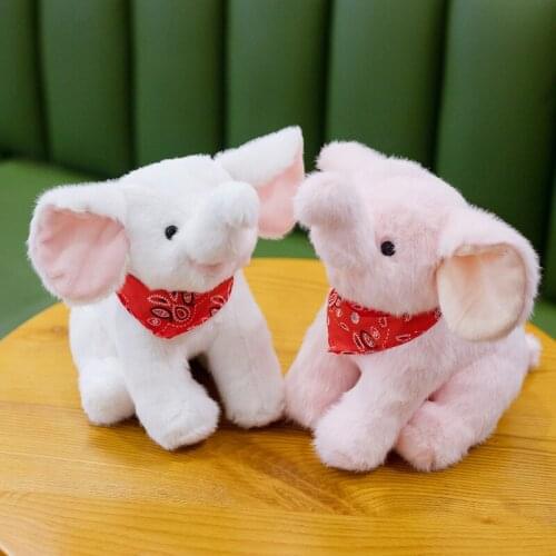 1pc 25/40CM Lovely Elephant Plush Toys Super Cute Stuffed Soft Animal Elephant Dolls for Children Kids Birthday Decor Gifts