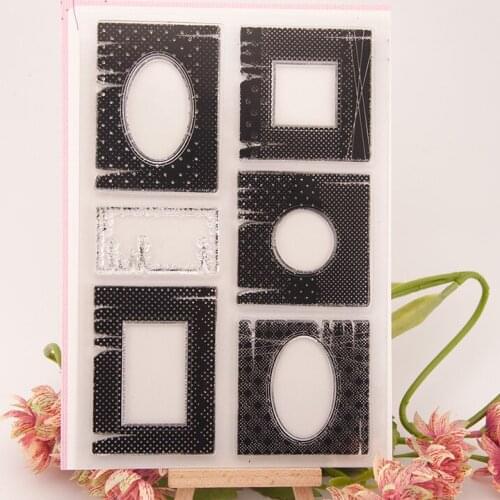 Clear Stamps Mini Transparent Silicone Journal Planner Journal Stamps T2083