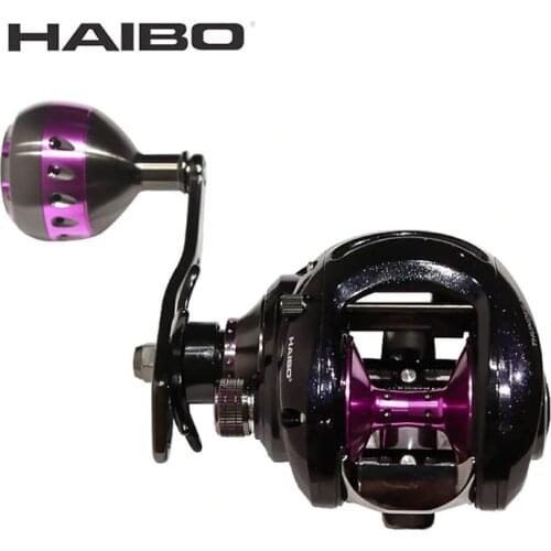 Haibo THUNDER Baitcasting Fishing Reel For Sea 7.1:1 10B+RB Magnetic Brake Drag Force:8KG