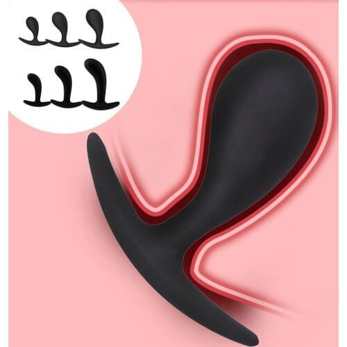 Silicone Anal Plugs Unisex Tail Butt Plug Prostate Anus Dilator Sex Toys Trainer For Women/Man Anal Dildo Adults Sex Shop