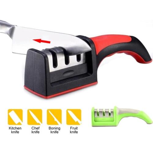 Professional Knife Sharpener diamond Quick Professional 3 Stages Sharpener Knife sharpening Tools Sharpening Stone