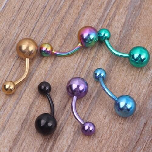 Woman Navel Ring Body Piercings Sexy Femael Accessories Stainless Steel Trend Women Sexy Punk Belly Button Piercing Jewelry