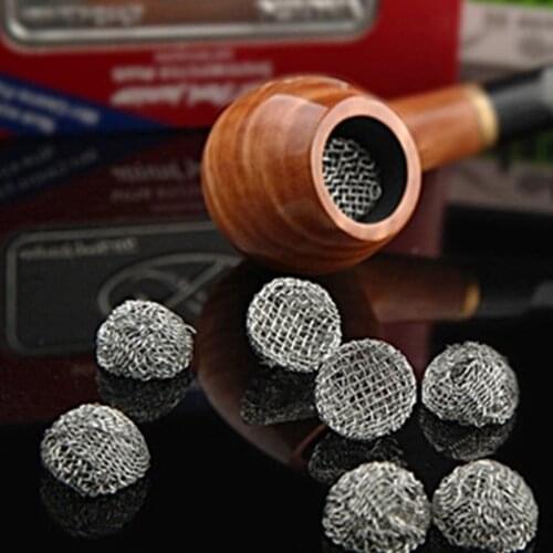 10Pcs 13-19mm Multifunctional Hookah Pipes Steel Smoking Pipe Tobacco Pipe Tool Metal Filters Smoke Screen Combustion Gauze