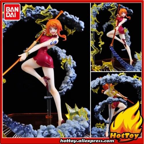 100% Original BANDAI Tamashii Nations Figuarts ZERO Collection Figure - Nami (Black Ball) from "ONE PIECE"