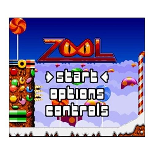 Zool 16 bit Big Gray Game Card For NTSC Game Player Drop Shipping