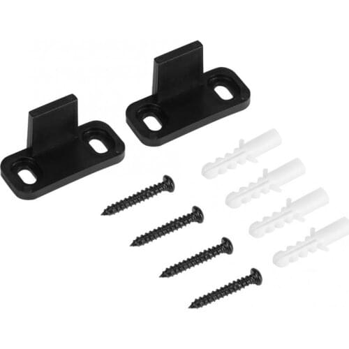 2Pcs Wall Mount Floor Bottom Guide Sliding Barn Door Stay Roller Hardware Barn Door Guide