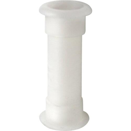 2 Pieces Plastic Marine Boat Thru-Hull Drain Tube - Concave Head for Transom Motorwell Livewell or Baitwell