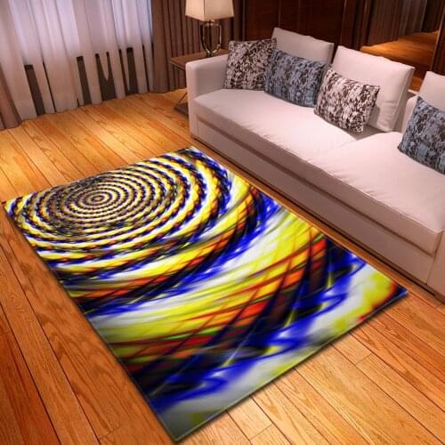 3D Colorful Soft Carpet Modern Geometry Style Carpets For Living Room Bedroom Area Rugs Room Decor Floor Carpet Mats Home Study