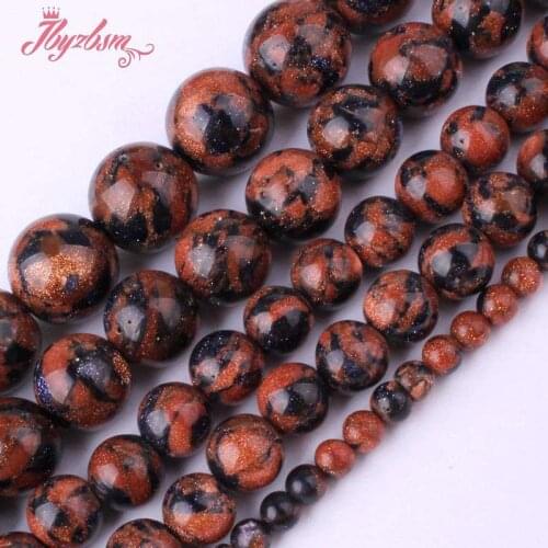 6,8,10mm Smooth Round Beads Ball Multicolor Sandstone Stone Beads For DIY Necklace Bracelat Jewelry Making 15" Free Shipping